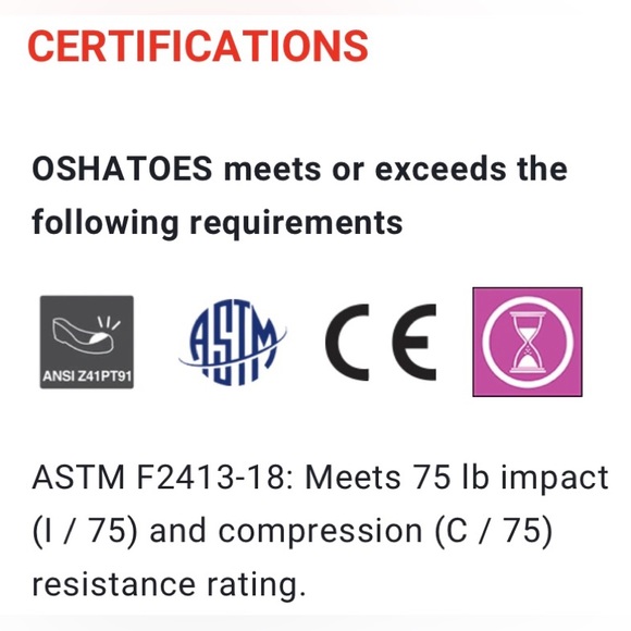 COPY - Medium Men’s 8-10 Women’s 10-12 OSHATOES Steel Toe Rubber Safety Boot St… - Picture 15 of 16